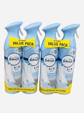 Febreze Air Freshener 4 Value Pack
